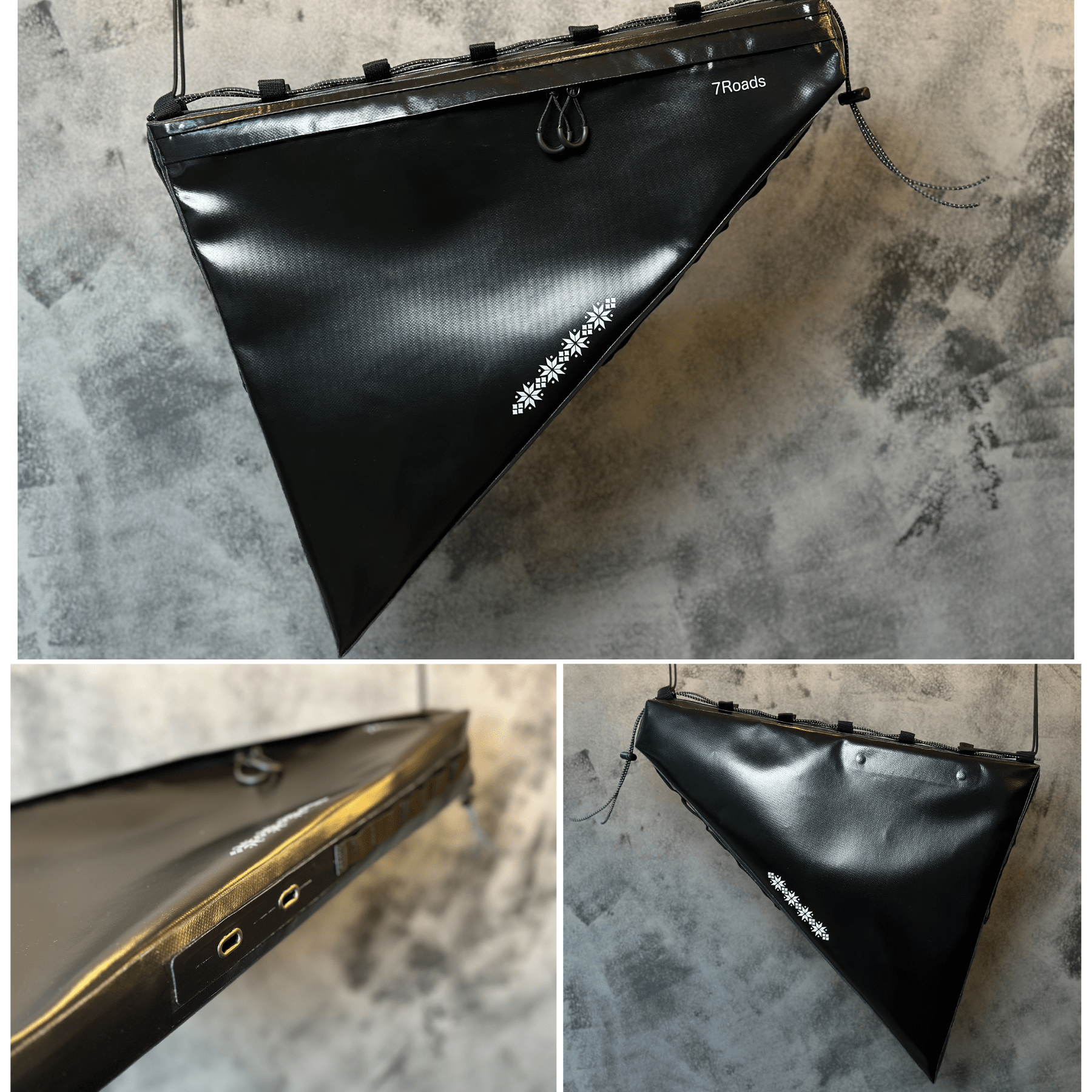 Counter Frame Bag Custom Bike Frame Bags | Waterproof PVC or Lightweight Technical Fabric ...